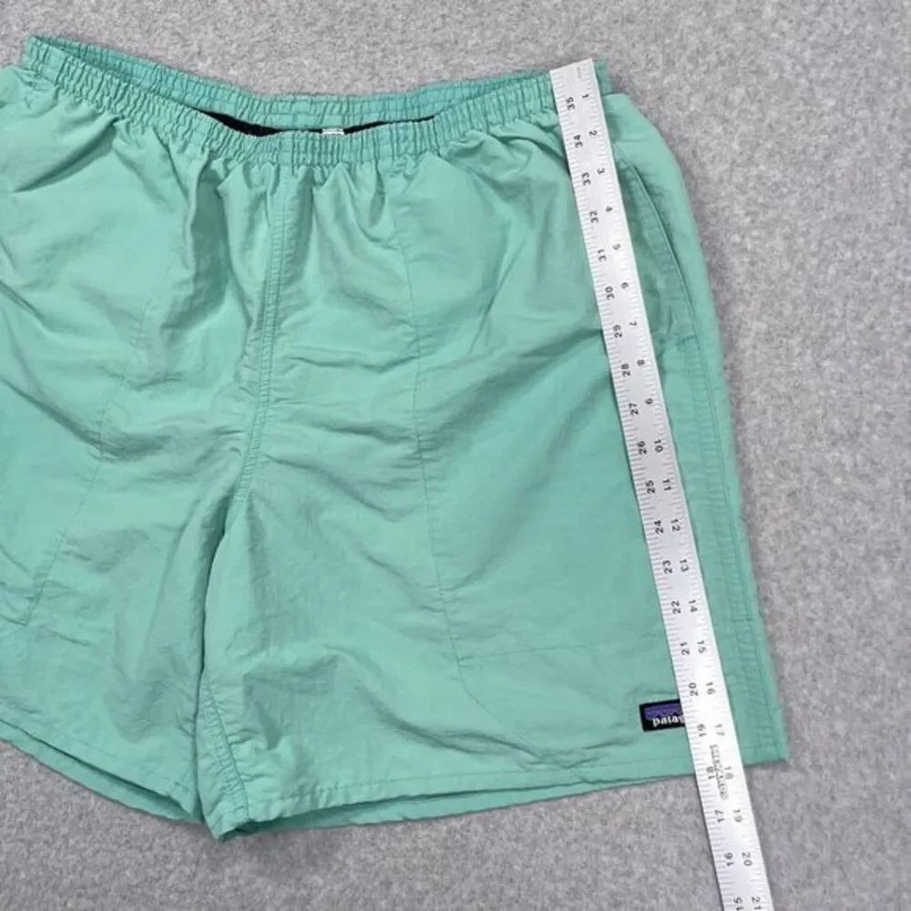 Patagonia Baggies Netplus Shells Shorts Mens XL Seafoam Green Swim Trunks Hiking